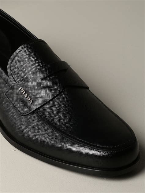 chaussure mocassin homme prada|Prada .